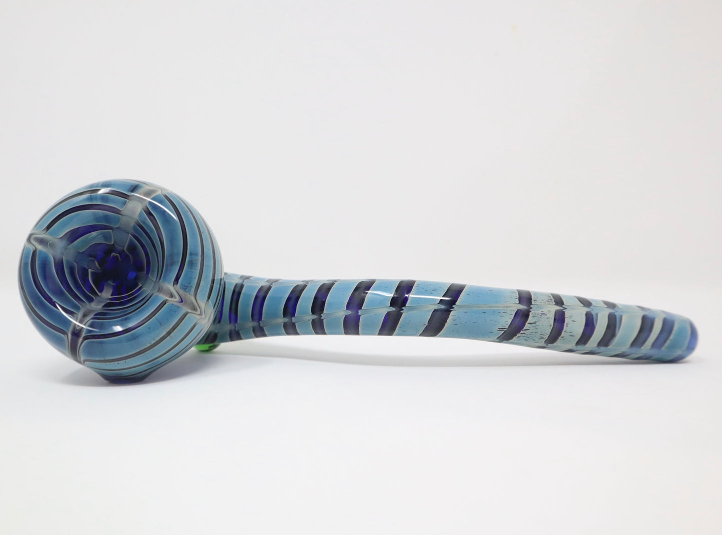 5” Blue Sherlock Style Dry Glass Pipe