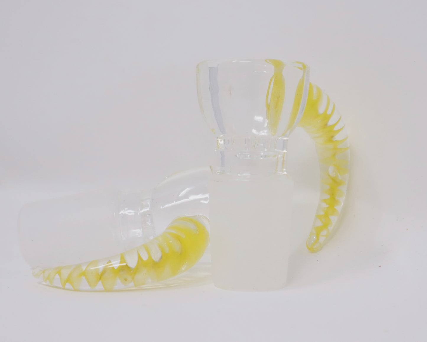 18mm Colored Horn Honeycomb Glass Bowl Piece