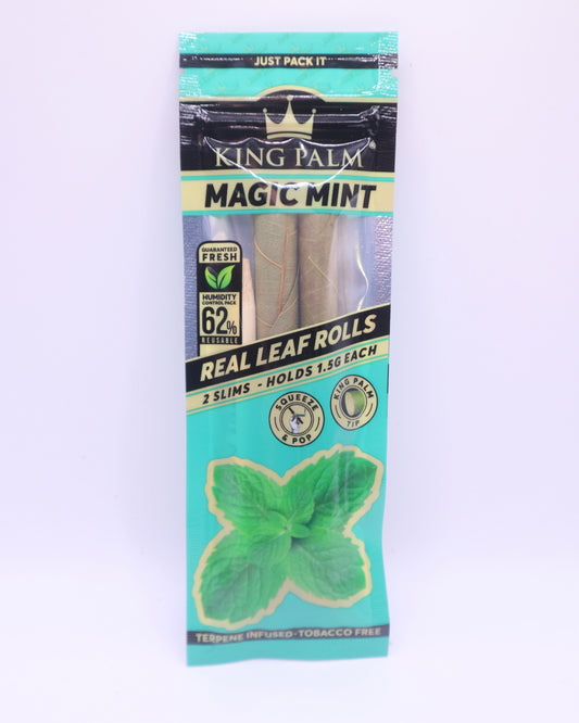 2 Pack of King Palm Mini Rolls – Magic Mint