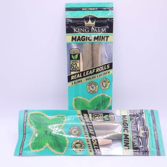2 Pack of King Palm Mini Rolls – Magic Mint