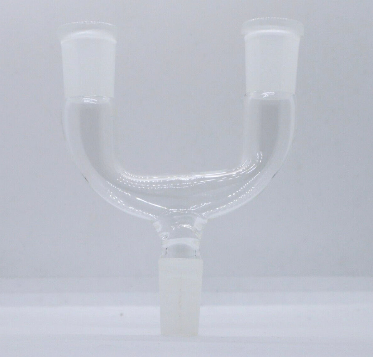 14mm Double Glass Bowl Piece Adapter