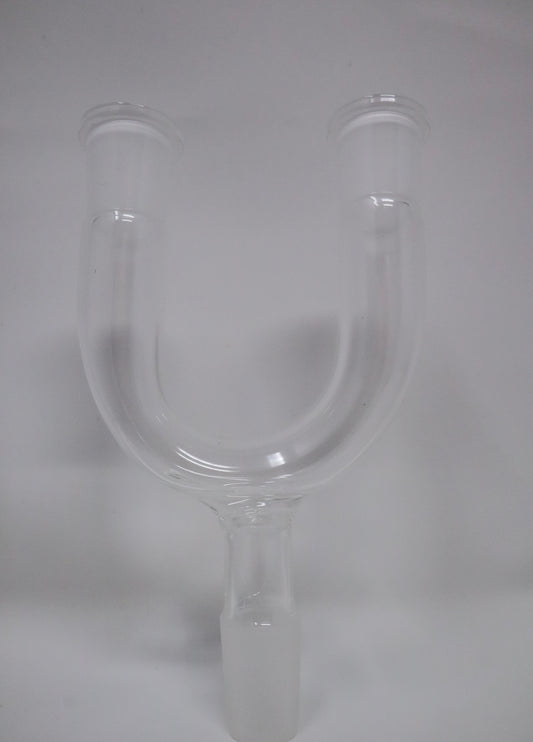 18mm Glass Double Bowl Adapter