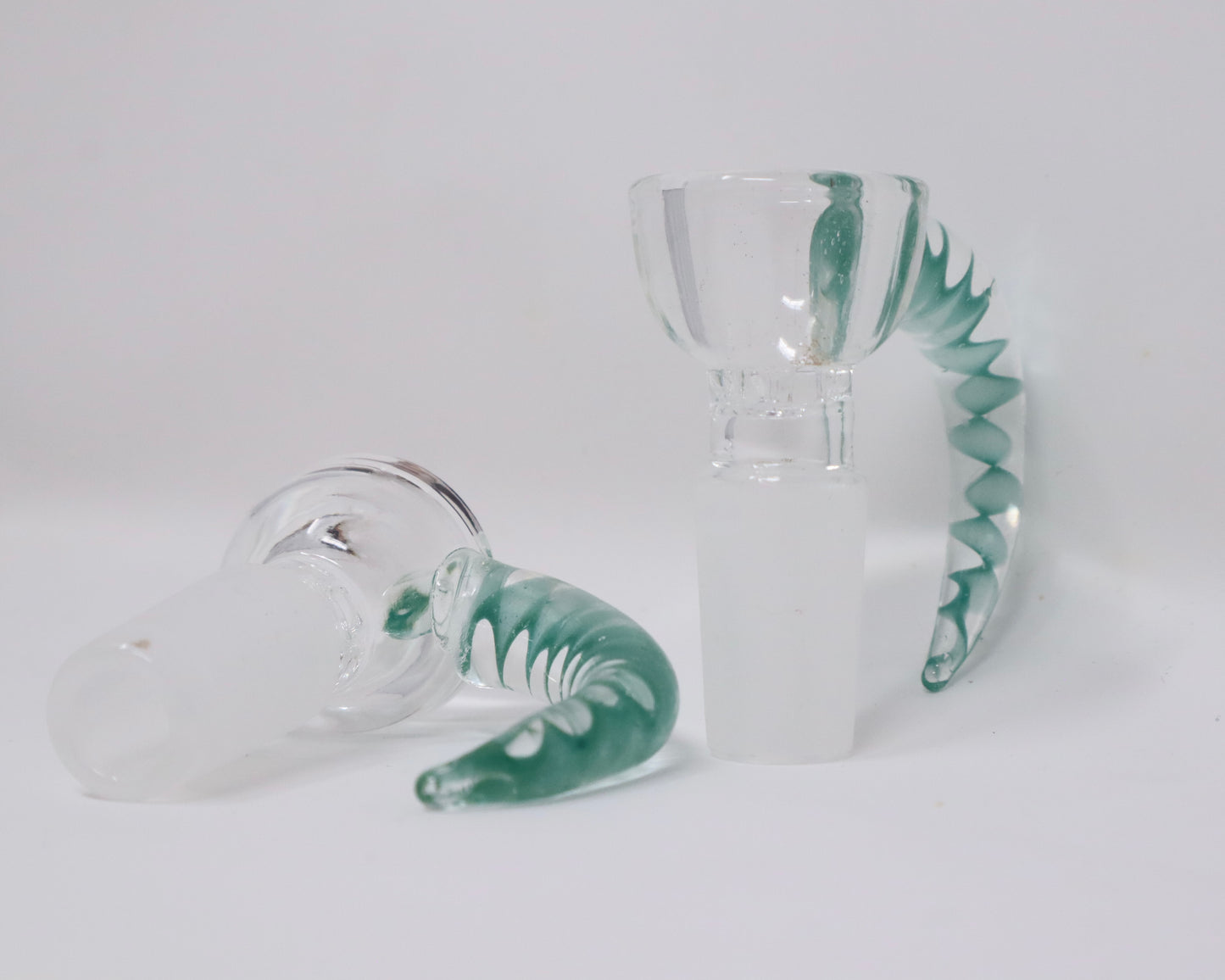 14mm Colored Horn Honeycomb Glass Bowl Piece