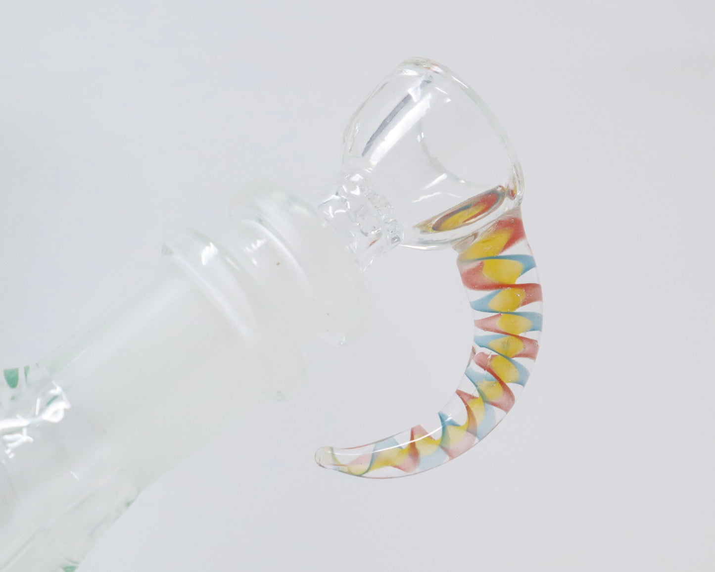 14mm Colored Horn Honeycomb Glass Bowl Piece