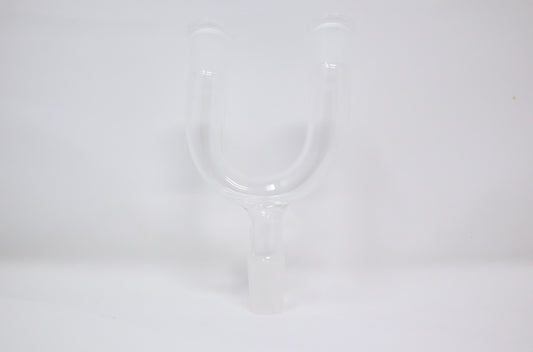 18mm Glass Double Bowl Adapter